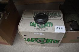 A box of 150 Laporte clay pigeons