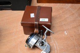 A Hardy Altex No2 mark 4 in nice condition in original box with leather strap