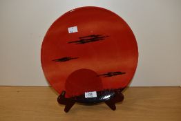 A Poole Pottery African Sky pattern plate.