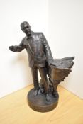 After Nicholas Dimbleby (b.1946, British), a bronze study, Duke Ellington, maquette for Soho Square,
