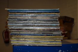 A lot of approximately 60 albums that we recommend you view - some possible resale potential