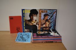 A selection of original Bob Dylan ' Isis ' fan curated magazines - some brilliant reading here and
