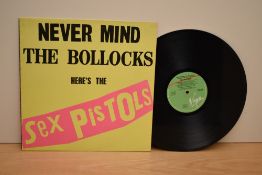 A copy of the Sex Pistols NMTB on Virgin Records with VG+ / VG - light marks and would benefit