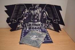 A Hawkwind ' in search of space ' album with the original rare log book - some sleeve damage VG/VG