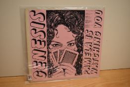 '' Genesis '' Pamela is watching you - rare double set Live in London 1975. A rare promotional /