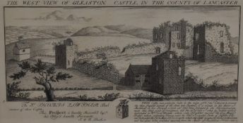 After Samuel and Nathaniel Buck (18th Century, British), monochrome print, 'The West View of