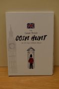 A Queen Elizabeth II The Great British Coin Hunt, UK Two Pound Coin Collectors Album 45 coins in