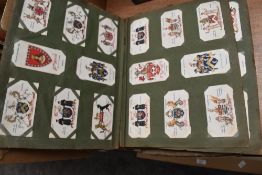 A collection of Wills Cigarettes cards and R J leas cigarette cards.
