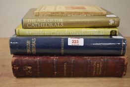 Five ecclesiastical volumes including The Age of Cathedrals, English Cathedrals and A Guide to