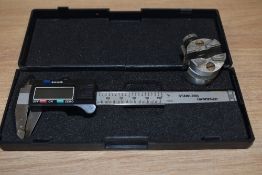 A vintage boxed micrometer