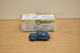 A Lansdowne Models (Brooklin Models) 1:43 scale white metal model, LDM 104x 1948 Austin 16hp RAF