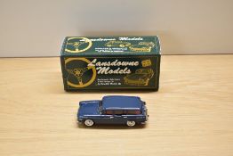 A Lansdowne Models (Brooklin Models) 1:43 scale white metal model, LDM 16A 1961 Humber Super Snipe