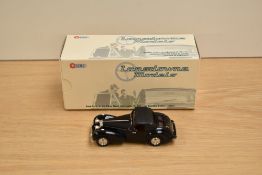A Lansdowne Models (Brooklin Models) 1:43 scale white metal model, LDM 37 1949 Triumph 2000