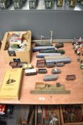 A collection of 00 gauge including Hornby R3810 Stephenson Rocket boxed set, 2-10-0 Evening Star