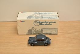 A Lansdowne Models (Brooklin Models) 1:43 scale white metal model, LDM 36 1952 Morris Minor Series