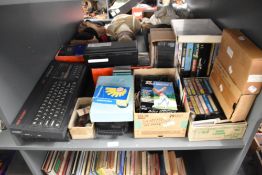 Two Sinclair ZX Spectrum 128K Computers, +2 & +3 along with three Rotronics Wafadrives, many games