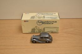 A Lansdowne Models (Brooklin Models) 1:43 scale white metal model, LDM 46 1945 Sunbeam-Talbot Ten,