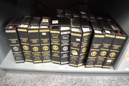 A large collection of Manchester United Programmes, 1970's onwards United Review in 18 black slip