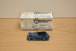 A Lansdowne Models (Brooklin Models) 1:43 scale white metal model, LDM 123 1935 Brough Superior