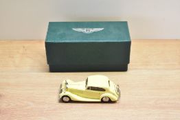 A Lansdowne Models (Brooklin Models) 1:43 scale white metal model, Bentley Collection, LDM 93 1936