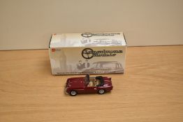 A Lansdowne Models (Brooklin Models) 1:43 scale white metal model, LDM 96a 1956 Aston Martin DB 2-
