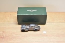 A Lansdowne Models (Brooklin Models) 1:43 scale white metal model, Bentley Collection, LDM 105A 193