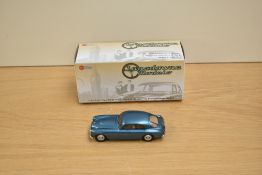 A Lansdowne Models (Brooklin Models) 1:43 scale white metal model, LDM 110 1955 Bristol 405, Blue