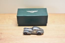 A Lansdowne Models (Brooklin Models) 1:43 scale white metal model, Bentley Collection, LDM 105B 1939