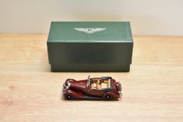 A Lansdowne Models (Brooklin Models) 1:43 scale white metal model, Bentley Collection, LDM 108