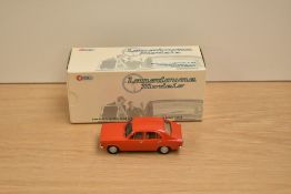 A Lansdowne Models (Brooklin Models) 1:43 scale white metal model, LDM 35 1970 Hillman Avenger 4