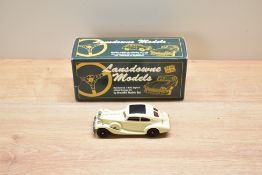 A Lansdowne Models (Brooklin Models) 1:43 scale white metal model, LDM 29 Triumph Vitesse Flow Free,