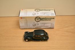 A Lansdowne Models (Brooklin Models) 1:43 scale white metal model, LDM 67a 1949/50 Humber Super