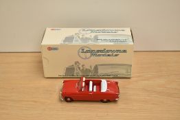 A Lansdowne Models (Brooklin Models) 1:43 scale white metal model, LDM 23A 1962 Ford Consul MKII