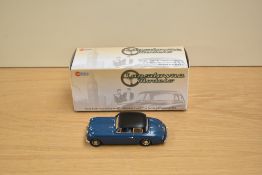 A Lansdowne Models (Brooklin Models) 1:43 scale white metal model, LDM 115 1950 Jensen Interceptor