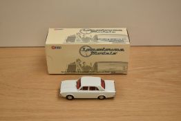 A Lansdowne Models (Brooklin Models) 1:43 scale white metal model, LDM 41 1964 Ford Corsair 4 Door