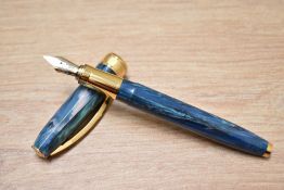 A Visconti Van Gogh ' Wheatfield with Crows' converter fill fountain pen No0173 having Visconti