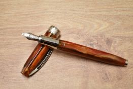 A Visconti Van Gogh ' Room in Arles' converter fill fountain pen having Visconti Firenze M nib.The