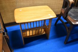 A modern Ercol magazine table, width approx. 55cm