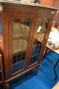 An early 20th Century oak bookcase
