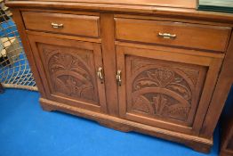 An early 20th Century golden oak bureau, dimensions approx W69 H105 D43cm