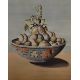Gordon Davy (20th Century, British), watercolour, A surrealist illustration depicting a basket of - Image 1 of 3