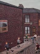 After Tom Dodson (1910-1991, British), coloured prints, Seven illustrations titled 'Friday