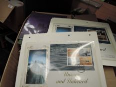 GB AND WORLD SORTER BOX OF STAMPS COVERS, PRES PACKS, ALBUMS ETC Sorter box of stamps with plenty to