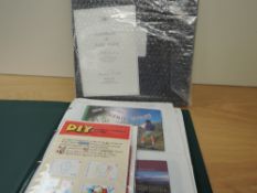 NEW ZEALAND COLLECTION OF PRESTIGE BOOKLETS + MILLENIUM COLLECTION BOOK Binder with various NZ