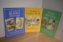 Beatrix Potter. Three issues from the 20 Watercolour Postcards series. The World of Beatrix