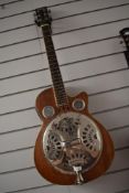A Vintage (by John Hornby Skewes) resonator with integral pick up/pre amp system