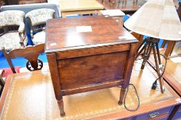 A 19th Century mahogany framed commode