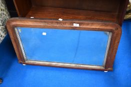 A 19th Century over mantel mirror
