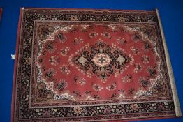 Three modern 'Kashmir' fireside or similar rugs, various sizes