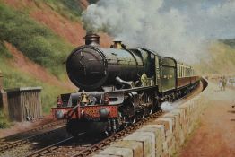 20th Century School, coloured prints, 'The Black Watch', 'On The Sea Wall', 'Country Connection' (